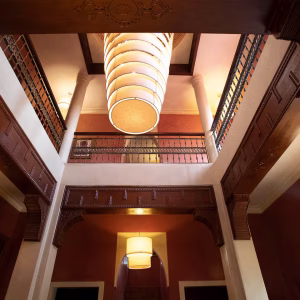 Lobby ceiling